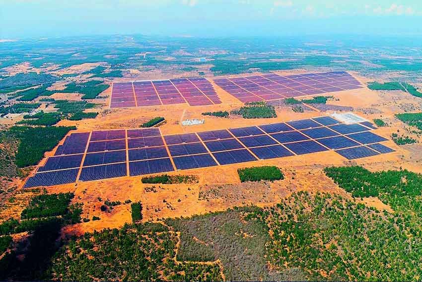 último caso de la compañía sobre Proyecto molido 350MW de la generación de energía solar situado en Hong Phong de Vietnam