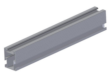 Customized Size Aluminum Slotted Rail Roof Open Field Anodized Surface Treatment