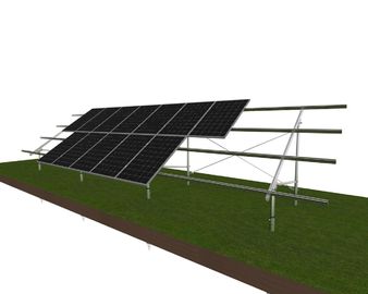 Un buen precio. Abra la plata solar montada tierra de la velocidad del viento de la fundación 60m/S del tornillo de los sistemas del picovoltio del campo en línea