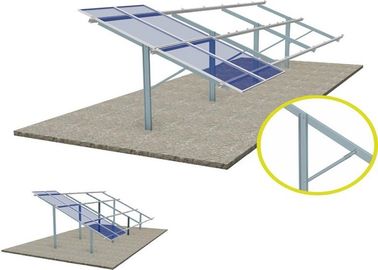 Un buen precio. Alta estabilidad del panel solar del montaje de sistemas de la ayuda de los Stents fotovoltaicos de tierra de plata de la estructura en línea
