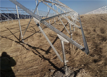 Un buen precio. Resistencia a la corrosión concreta de tierra de la fundación de los sistemas picovoltio del montaje del panel solar del metal en línea