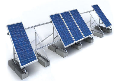 Un buen precio. Estructura de acero inoxidable de aluminio modificada para requisitos particulares sistemas del color del montaje del tejado del panel solar 1.4KN/M2 en línea