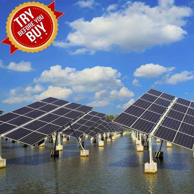 Un buen precio. Sistema de tierra complementario del montaje del panel solar de la Pesca-luz de las consolas de montaje del picovoltio de la protección del moho para la granja de pescados en línea