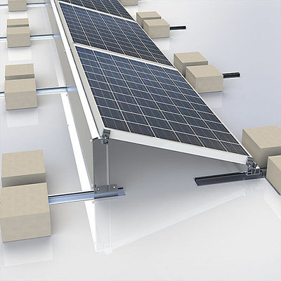 Un buen precio. Tejado plano solar reutilizable a prueba de herrumbre del picovoltio que monta sistemas en línea