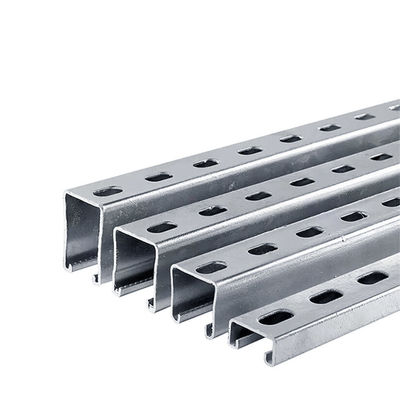 Un buen precio. Sección galvanizada de doblez fría por encargo de C, perfiles de acero de la protuberancia de los sistemas de energía solar en línea
