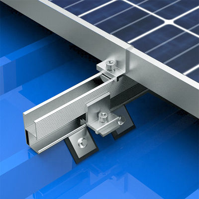 Un buen precio. Clamparas de puesta a tierra ajustables sin marco para paneles solares en línea