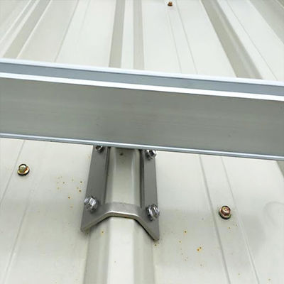 Un buen precio. Clampas de montaje de paneles solares delgados rápidos, horizontales o verticales, sin marco en línea