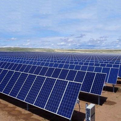 Un buen precio. La inmersión caliente con./desc. de la rejilla 100KW galvanizó las pilas de tierra de acero de la planta para la energía solar que montaba sistemas en línea