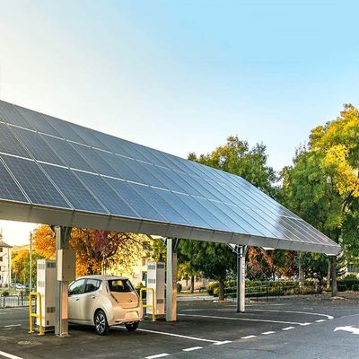 Un buen precio. Sistema Solar 42m/s Max Wind Speed del Carport del paisaje de 10KW 30KW en línea