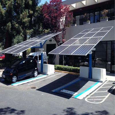 Un buen precio. Q345 6063 picovoltios que montan los sistemas para el Carport de tierra abierto en línea