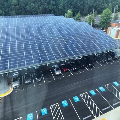 Un buen precio. 20KW flexible galvanizó el SGS solar de acero de la estructura de montaje del picovoltio para el Carport en línea
