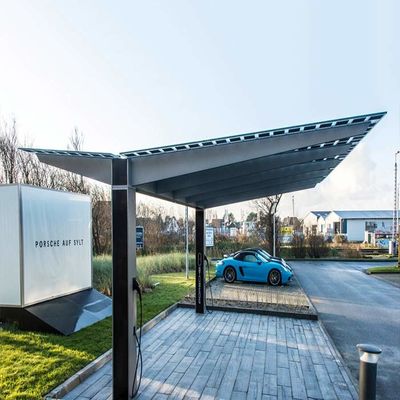 Un buen precio. Soportes de energía solar del Carport del módulo residencial de 60 grados en línea