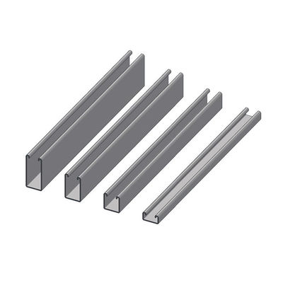 Un buen precio. Canal U galvanizado de la formación en frío del HDG para la estructura fotovoltaica en línea