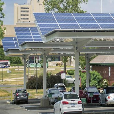 Un buen precio. Estructuras solares del Carport del SUS 304 del AL 6005-T5 para los proyectos archivados abiertos en línea