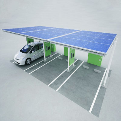 Un buen precio. Consolas de montaje de tierra abiertas del panel solar del palmo 5000m m para el Carport en línea