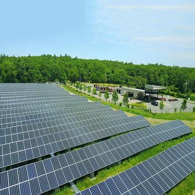 Un buen precio. La corrosión anti anodizada galvanizó las Sistema Solar montadas de tierra en línea
