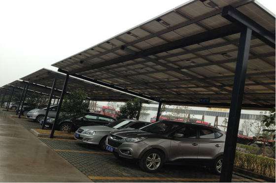 Un buen precio. Q235 modificado para requisitos particulares Q345 6063 montaje solar del picovoltio estructuras del carport del soporte de 6005 del sistema solar del montaje en línea