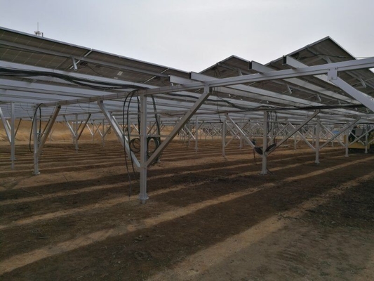 Un buen precio. 10 - 60deg soporte solar montado tierra de aluminio de los sistemas de la instalación 6005-T5 picovoltio en línea