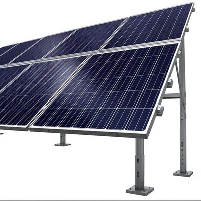 Un buen precio. Commercial Solar Panel Ground Mounting Systems Adjustable 0° To 15° Roof Inclination Suitable for Large-scale Projects en línea