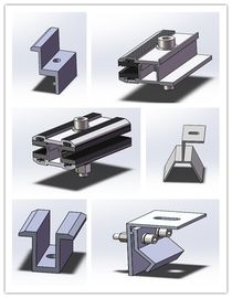 Un buen precio. El panel solar Frameless de la película fina afianza la superficie con abrazadera anodizada las consolas de montaje semi flexibles en línea