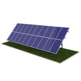 Un buen precio. Sistema de montaje de rastreador solar de doble eje Sistema de montaje en tierra Kit de seguimiento solar en línea