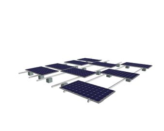 Un buen precio. Carga de viento anticorrosión inclinada 130mph de los sistemas del montaje del tejado del panel solar enmarcada en línea