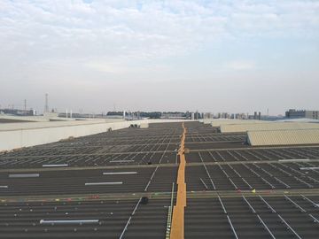 Un buen precio. Acero inoxidable enmarcado soportes de la hoja del hierro de los sistemas del montaje del tejado del panel solar del picovoltio del metal en línea