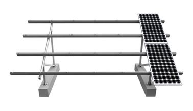 Un buen precio. Tejado plano durable del panel solar que monta los equipos, sistema fotovoltaico del montaje de la instalación rápida en línea