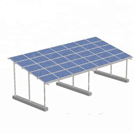 Un buen precio. acero galvanizado caliente de las Sistema Solar 1.4KN/M2 Max. Snow Load del Carport de 10KW 30KW en línea