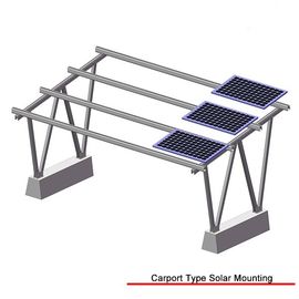 Un buen precio. El metal galvanizó el estacionamiento de la energía solar, aparcamiento flexible del panel solar 1-20kw en línea