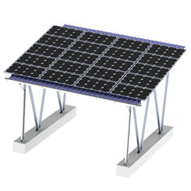 Un buen precio. El acero solar residencial de tierra del equipo del Carport acorcheta la fundación del bloque de cemento en línea