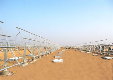 Un buen precio. Los sistemas de tierra solares estacionales del soporte, forman arcos soporte ajustable del panel solar de la estructura de célula del ángulo inclinable en línea