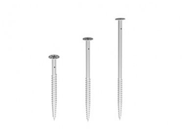 Un buen precio. Pilas de acero montadas picovoltio modificadas para requisitos particulares del tornillo, pilas de tierra conducidas tornillo de alta resistencia en línea