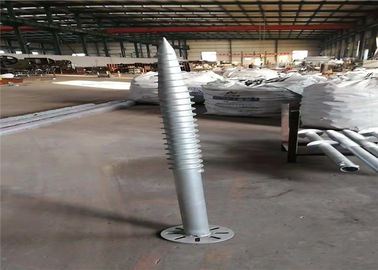 Un buen precio. Pilas profundas del tornillo helicoidal de la fundación, anclas galvanizadas soporte del tornillo de la tierra del picovoltio en línea