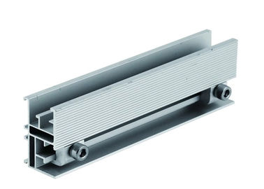 Un buen precio. Carril de aluminio sacado ajustable, carril de aluminio del perfil del sistema del montaje del panel solar en línea