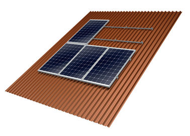 Un buen precio. El ángulo inclinable solar casero de los sistemas 10-60° del montaje del tejado del panel anodizó anti - corrosivo en línea