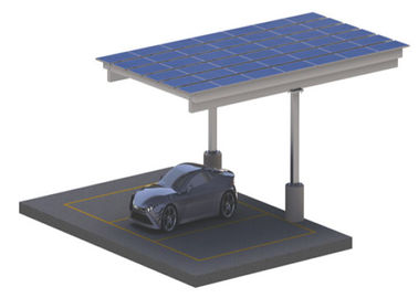 Un buen precio. Estructuras solares residenciales galvanizadas del Carport, en de estacionamiento de la energía solar de la rejilla en línea