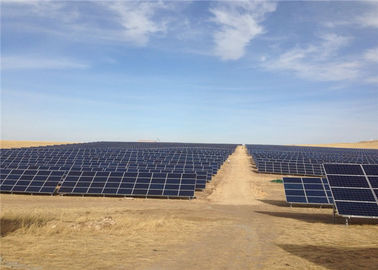Un buen precio. Los soportes de tierra de acero de los sistemas del montaje del panel solar molieron color modificado para requisitos particulares pila de la planta en línea