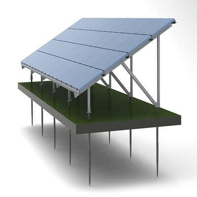 Un buen precio. Uso amplio de los sistemas de tierra del montaje del panel solar de la pila del tornillo en línea