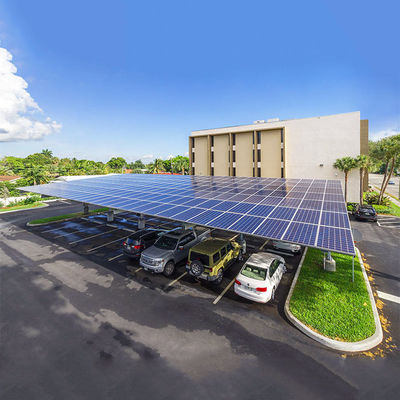 Un buen precio. De la instalación solo picovoltio Carport solar multi fácil del grueso 0.5mm-15m m que monta sistemas en línea
