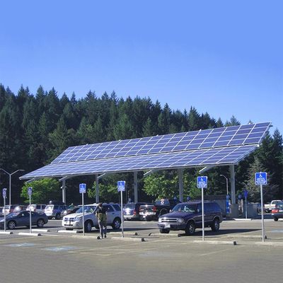 Un buen precio. Acero de aluminio Q345B Al6005 del EPC del Carport de las Sistema Solar de la ayuda comercial de los órdenes en línea