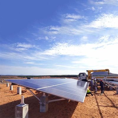 Un buen precio. Consolas de montaje bipolares bajas concretas del panel del picovoltio en línea