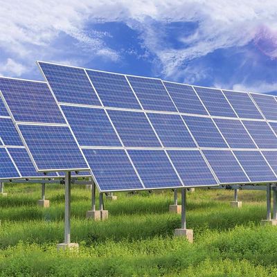 Un buen precio. Sistema de acero inoxidable montado de tierra del tormento del picovoltio en línea