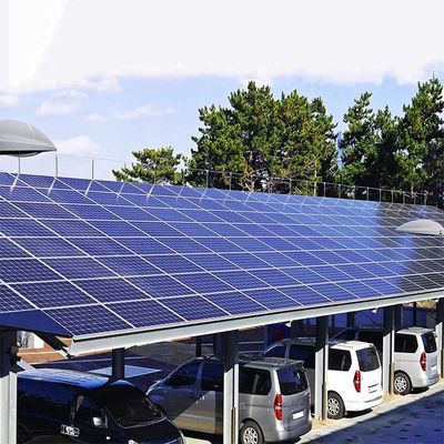Un buen precio. El aparcamiento solar anodizado galvanizado del panel del picovoltio atormenta en línea