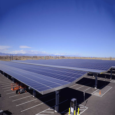 Un buen precio. Impermeable anodizado galvanizó las estructuras solares de tierra abiertas del Carport en línea
