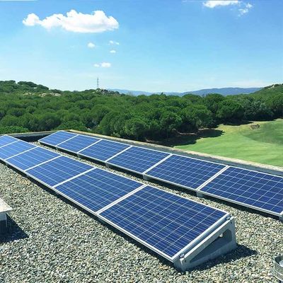 Un buen precio. Ayuda solar galvanizada de plata inoxidable ligera del módulo del sistema picovoltio del montaje del perfil de acero en línea