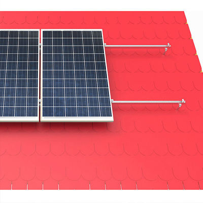 Un buen precio. Anodized Aluminum & Galvanized & Stainless Tile Solar Panel Roof Mounting Systems en línea