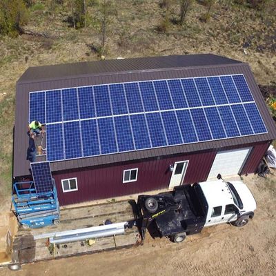 Un buen precio. Customized Angle 275w 285w Portrait Landscape Aluminum Alloy Solar Panel Roof Mounting Systems en línea