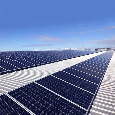 Un buen precio. 20 m Max Building Height Alloy Steel Sheet Solar Panel Roof Mounting Systems en línea