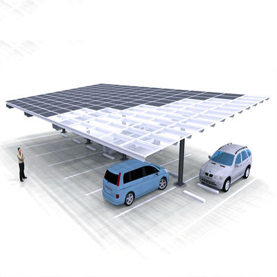 Un buen precio. Vertical & horizental Frameless Panel Open Ground PV Mounting Systems For Carport en línea